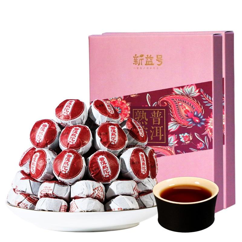 

Чай Шу Пуэр Мини Туо Ча, 2018, спелый пуэр со вкусом выдержки, 250г