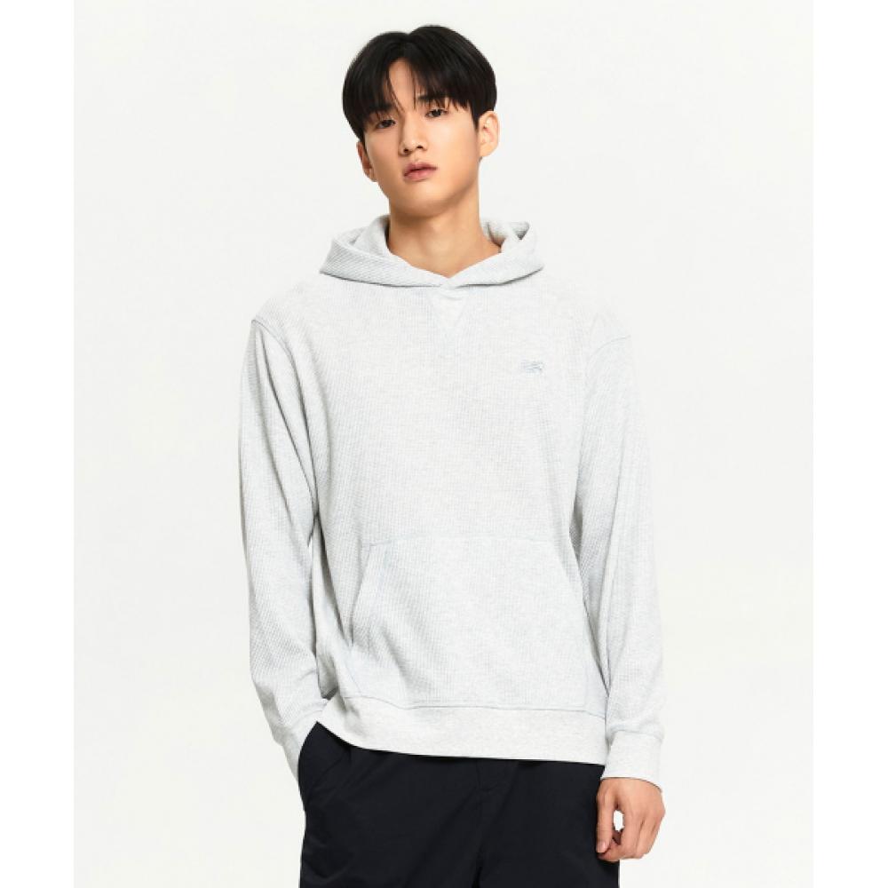 

New Balance Nbn0e4s031 Men Waffle Hoodie Gray (15)GRAY/S(090)