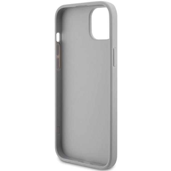Guess Guhcp15Mps4Dgps Iphone 15 Plus / 14 Plus 6.7 Srebrny/Silver Hardcase Strass Metal Logo