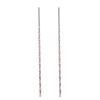 2PCS High Speed Steel Twist Drill Bits 6mm Diameter Auger Drill Bits  For Hardened Metal