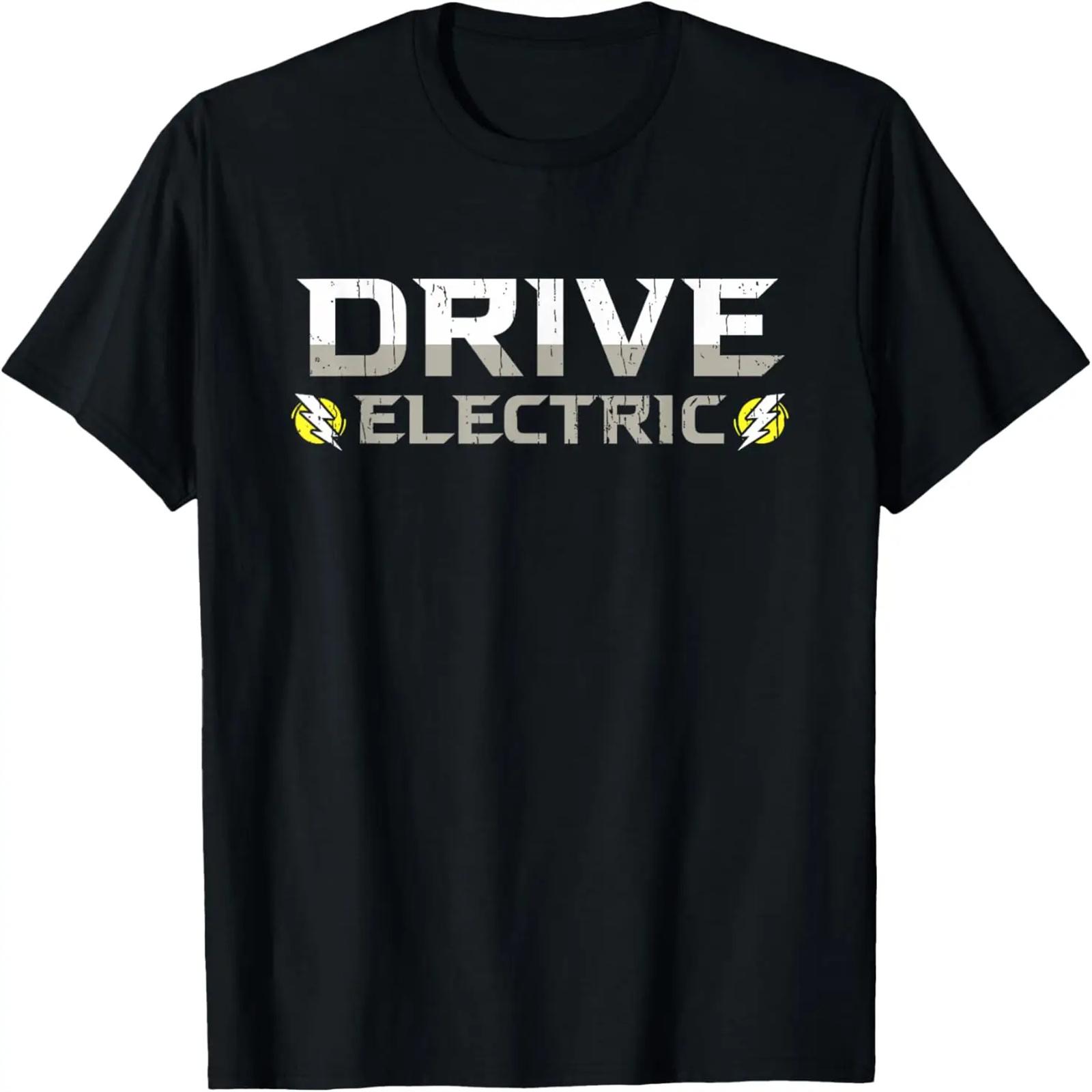Drive Electric - Electric Car Driver T-Shirt S