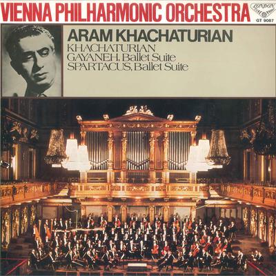 LP Record ARAM KHATCHATURIAN WIENER PHILHARM  Khachaturian Conducts Khachaturian GT9087 LONDON 1977 Japan Classical Used