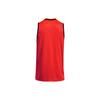 Under Armour Baseline Replica Color Block Logo Print Breathable Round Neck Sleeveless Basketball Vest Men tops Bolt-Red 1370238-810