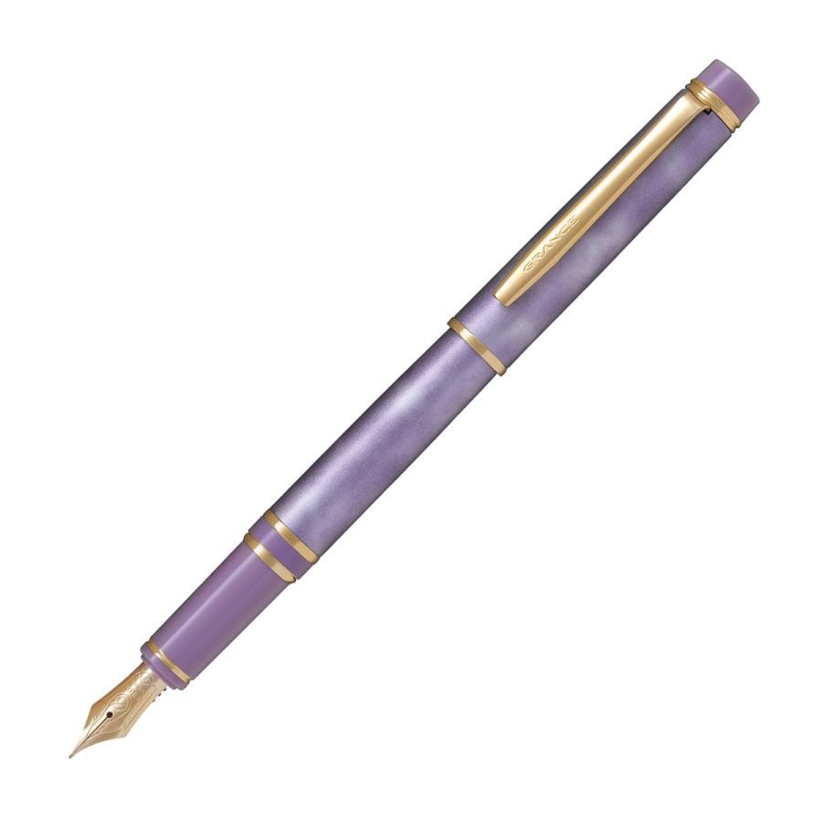 Pilot GRANCE Fountain Pen Marble Violet Medium Nib FGRC-2MR-MAVM with Converter