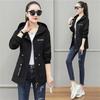 Women's Jacket Spring Autumn Pocket Zipper Long Sleeve Hooded Outwear Coat Loose Sport Windbreaker Jackets Famale