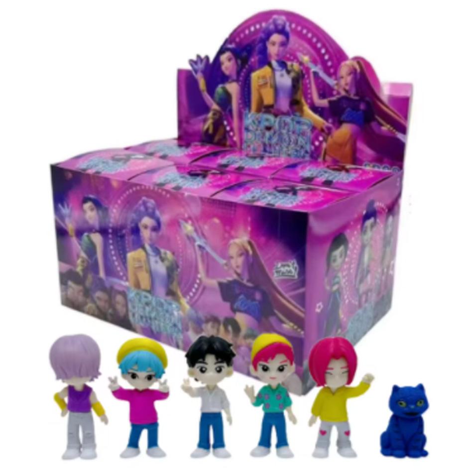 6 styles Kpop Demon Hunter Figures blind box Mystery Box Set Derpy Tiger Rumi Mira Zoey Sussy Figurines South Korea Fan Gifts
