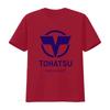 Tohatsu Feel The Wind Logo Print Unisex T-Shirt Stilvolles Design Bequeme Passform Perfekt Für Enthusiasten Vintage Unisex