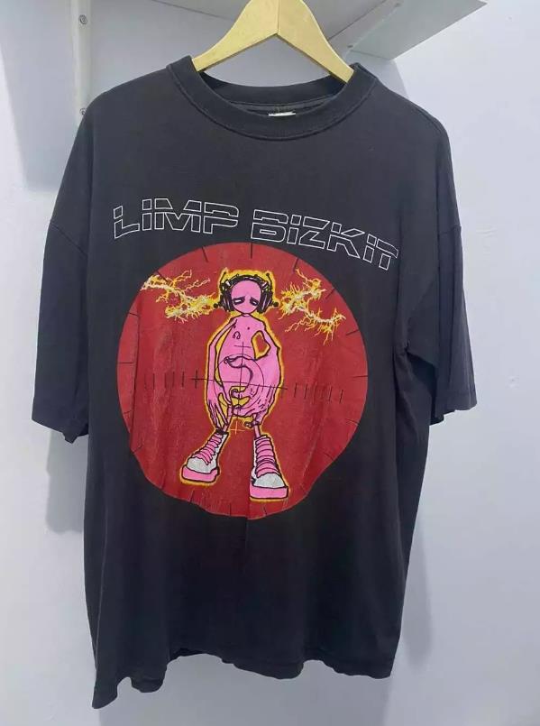 Новая черная хлопковая футболка Limp Bizkit Faded, все размеры, унисекс XXXL