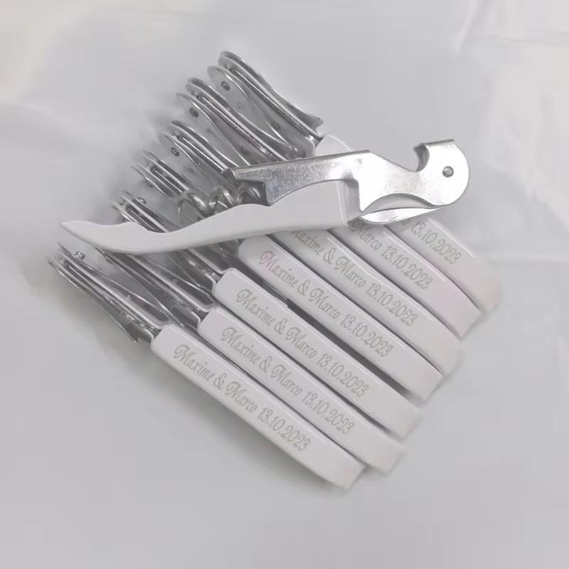 Personalized Seahorse Wine Bottle Opener, Small Gift for Guests, Wedding Party Gifts, 15\20 \25\30Pcs 25PCS