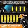 2Pcs 3D LED H7 Headlight Bulbs Canbus No Errors 6 Sided 1:1 Super 360 H7 Plug and Play Mini HeadLamp Size Wireless with Fan CSP Turbo Lamp 6000K 12V
