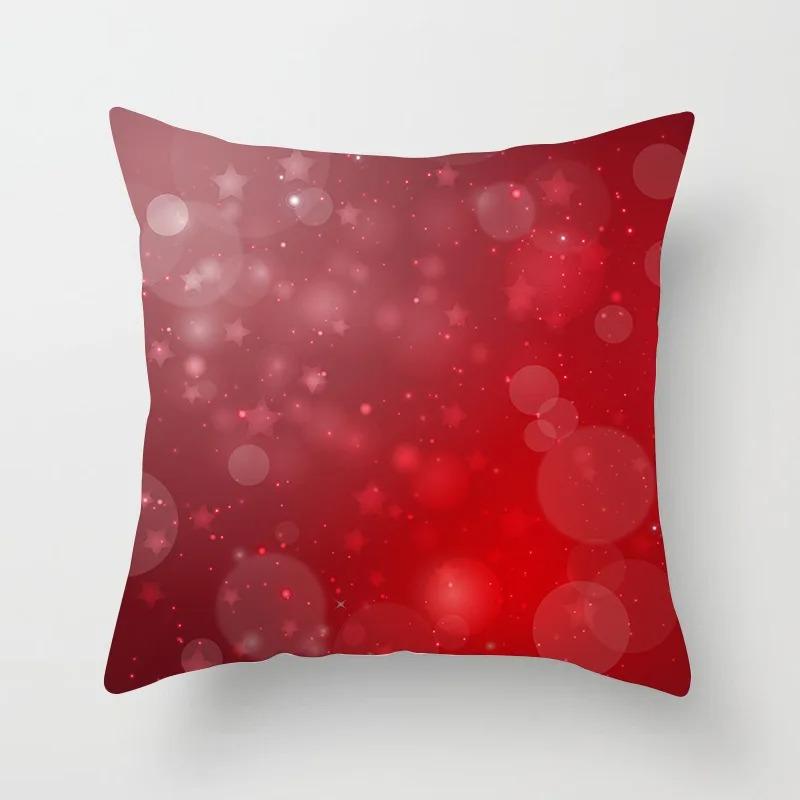Christmas Themed Pillowcases Car Accessories Office Santa Claus Living Room Sofa Home Pillowcases