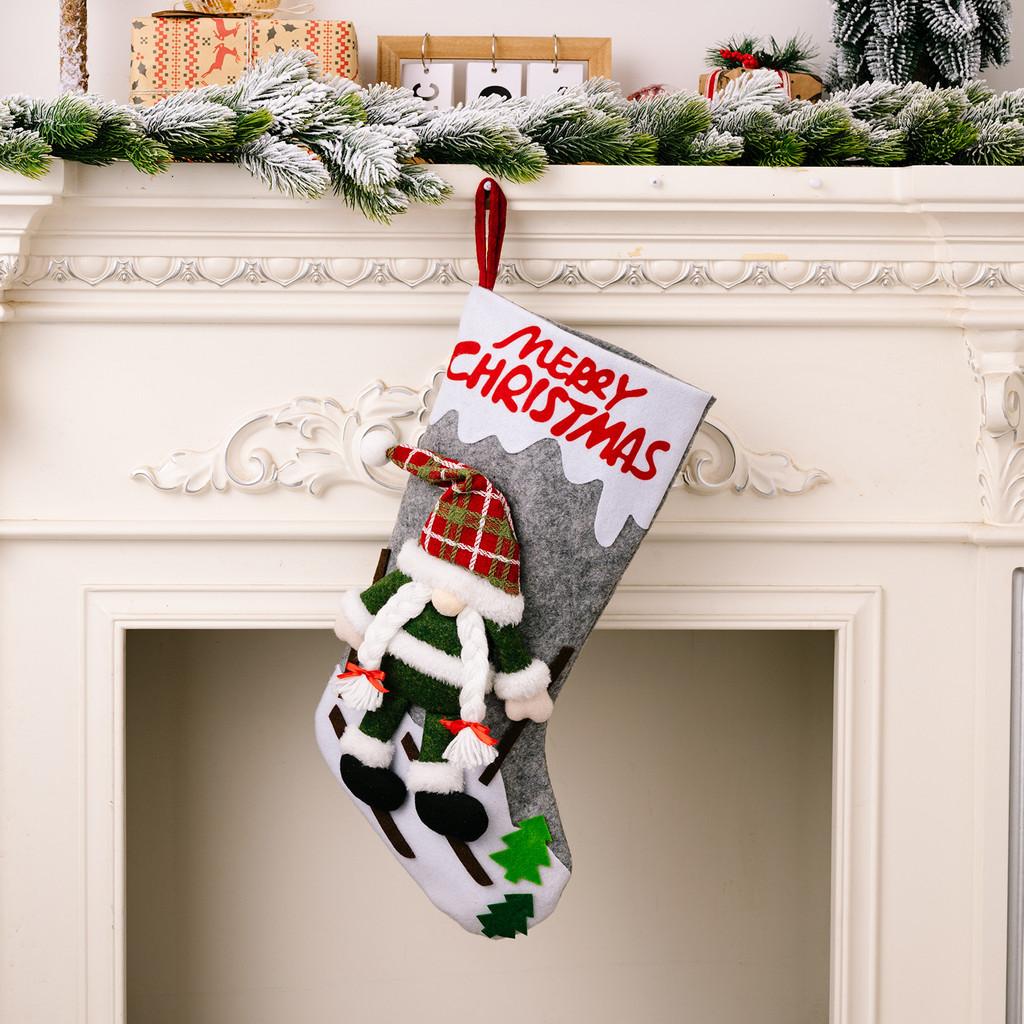 

Christmas Stockings Festive In Vibrant Red Green And Gray Perfect For Holiday Gifts Decorations And серый