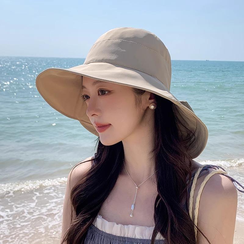 Summer Sun Hat for Women In Spring and Summer Korean Versatile Fisherman Hat New Outdoor Sun Protection Face Covering Sun Hat