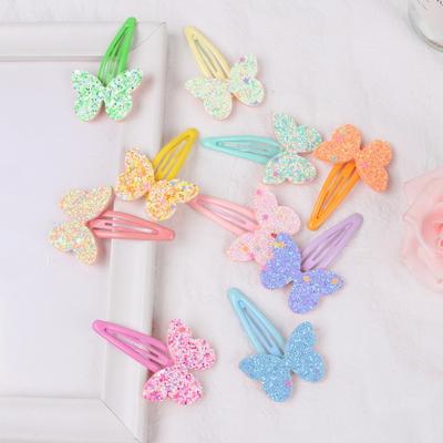 2/10 pezzi Fermagli per Capelli a Stella Carini per Bambine Fermagli per Capelli Colori Caramella Fermagli per Capelli a Stella Glitterati Barrettes per Bambini Accessori per Capelli