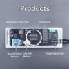 DIY Digital Clock Kit Voice Control Music Spectrum Display RGB LED Soldering Project Practice Solder Diy Electronic Kit