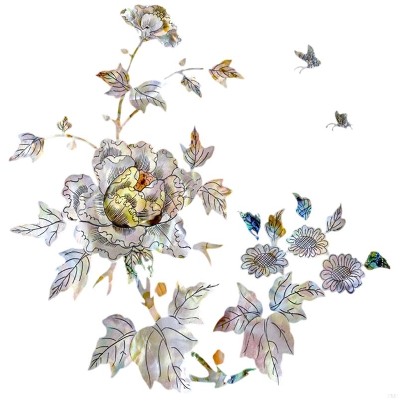 Water Transfer Painting Sticker Decoration, Furniture and Musical Instrument Artisanal Home Decoration Essential, Holiday J0MC