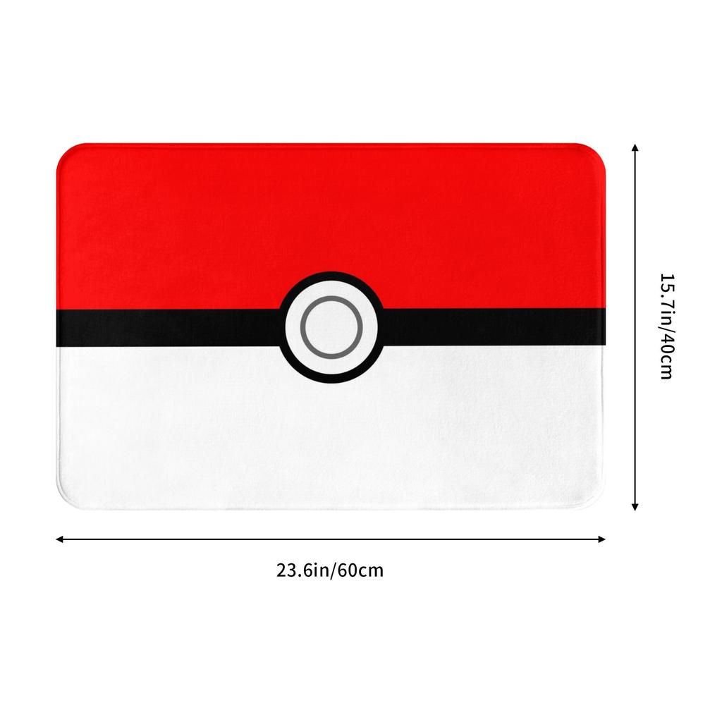 P-Pokemon Πίκατσου Πατάκι Εισόδου Αντιολισθητικό Χαλί Κουζίνας Μπάνιου Τουαλέτας 40*60cm