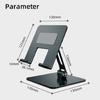 Foldable Tablets Bracket Stand Portable Laptop Bracket Heat Dissipation 180 Degree Rotatable Adjustable Stand for Lapto