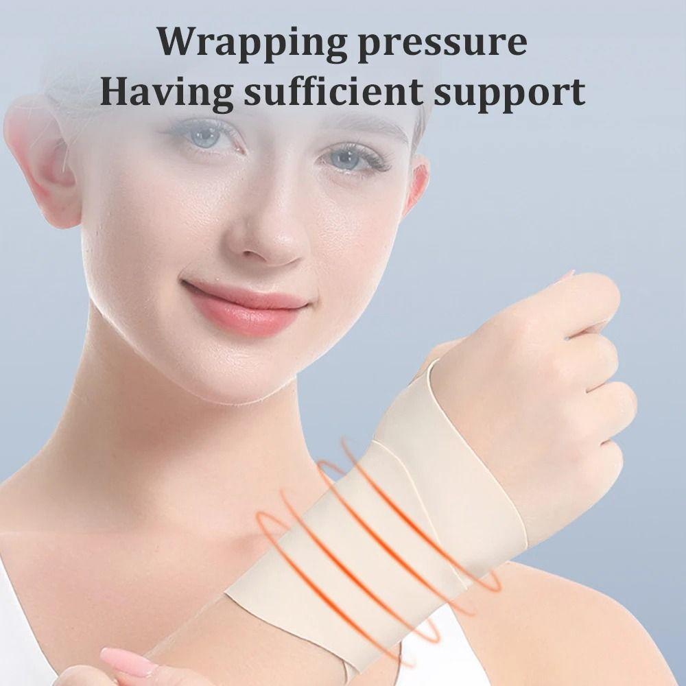 Compression Gym Sports Wristband Lightweight Fitness Strength Band Adjustable Wristband Basketball