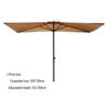 Shixun Outdoor Lifting Patio Sunshade Umbrella