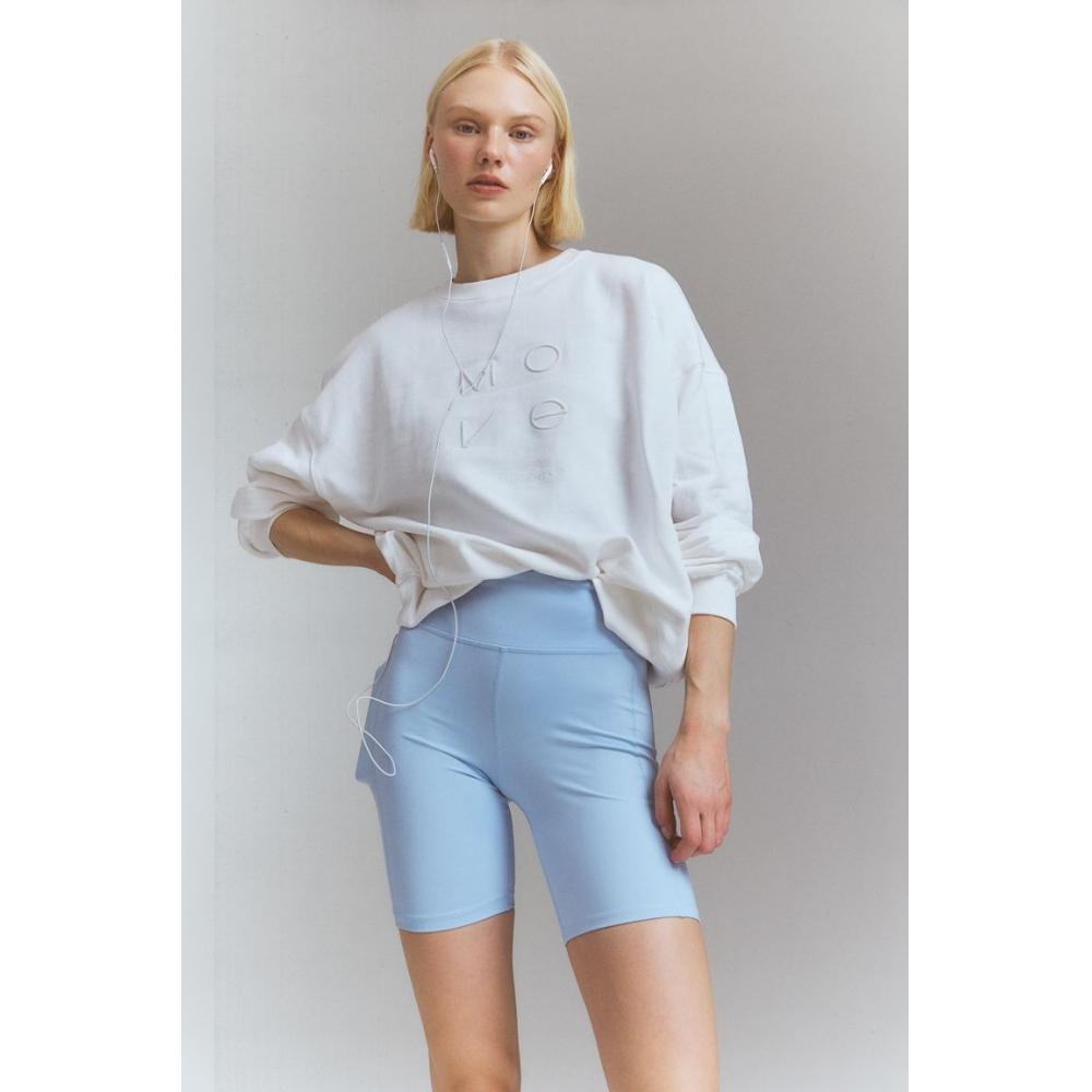 

Спортивные велосипедные шорты HM DryMove с карманами, голубые