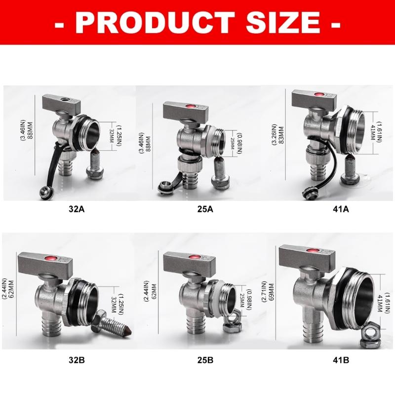 Floor Heating Drain Valves Underfloor Heating Distributor Valves Water Divider Heating Radiator Water Heater Valves