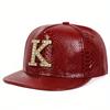 Baseball Label Lettering Alphabet K Diamond Neutral Gender Women  Men For Caps Peaked Hats Spring Autumn Outdoor Adjustable Casual Hip-Hop Trucker