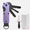 Versatile Metal Key Holder Compact Design for Easy House Key Management Multiple Colors