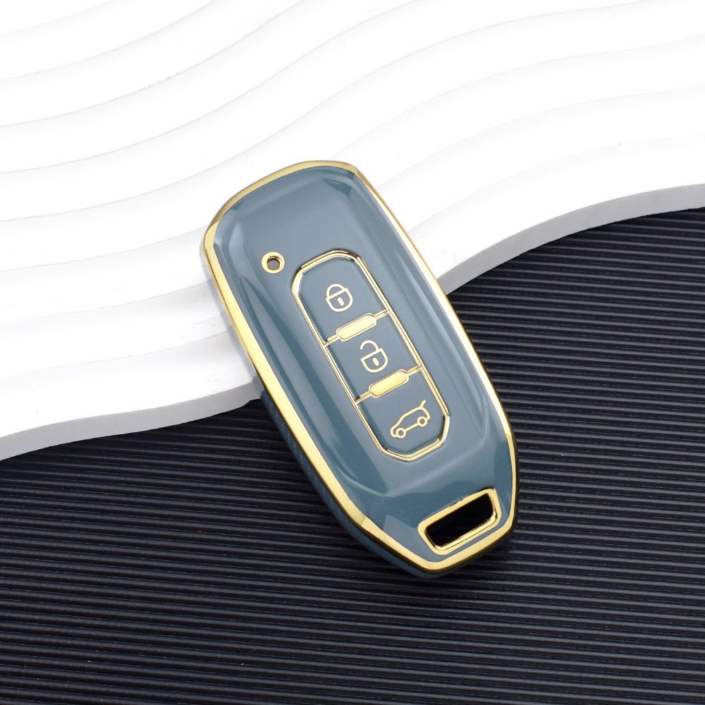 TPU Car Smart Remote Key Cover Case Bag Holder For Ford Territory EV Protector Shell Fob Accessories