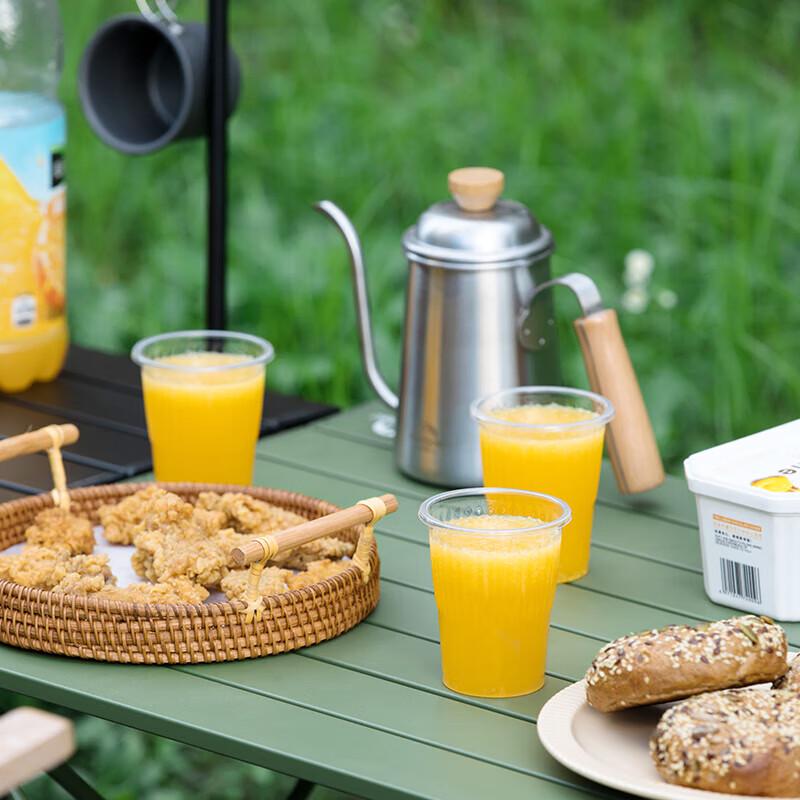 CHAHUA Disposable Clear Plastic Drinking Cups