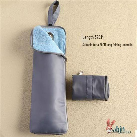 Waterproof Portable Umbrella Storage Bag: Absorbent, Handheld, Hanging Pouch for Wet Umbrellas