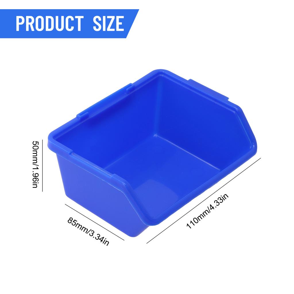 Quality PE Shelf and Screw Parts Container for Assemble Holder and Workshop
