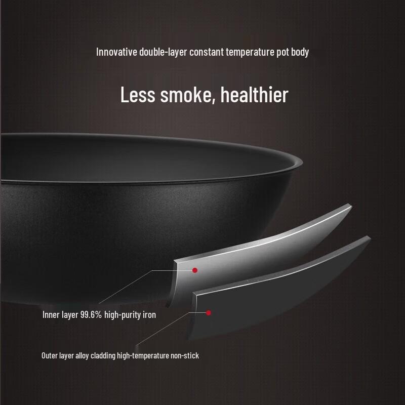 Sanhe Nitrogen Rust-Proof 304 Stainless Steel Wok