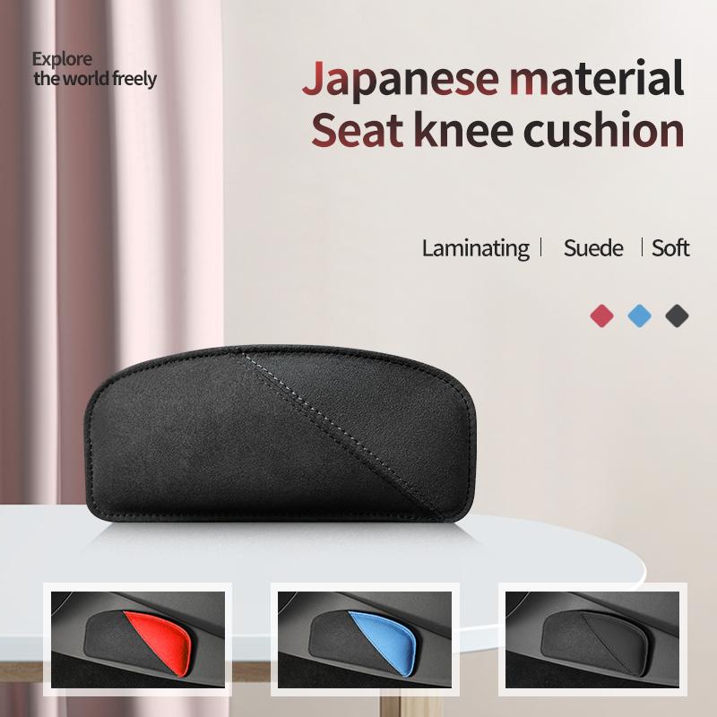 

Універсальний салон автомобіля Turn Хутряний наколінник Еластична подушка Memory Foam Pad для ніг Центр дверей автомобіля Підтримка стегна Автомобільні аксесуари Blue 1pcs