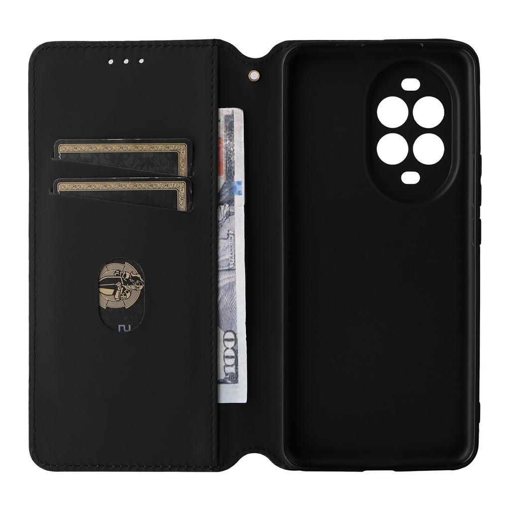 For Huawei nova 13 Pro 5G Wallet Case Rhombus Imprinted Leather Phone Cover