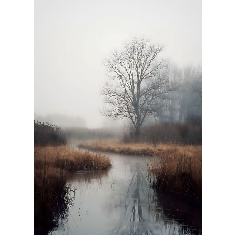 Lume Peisaj Natural Peisaj Mare Munți și râuri poster Pictură pe pânză Artă de perete Imagini cu peisaje Camera de zi Decor pentru casă