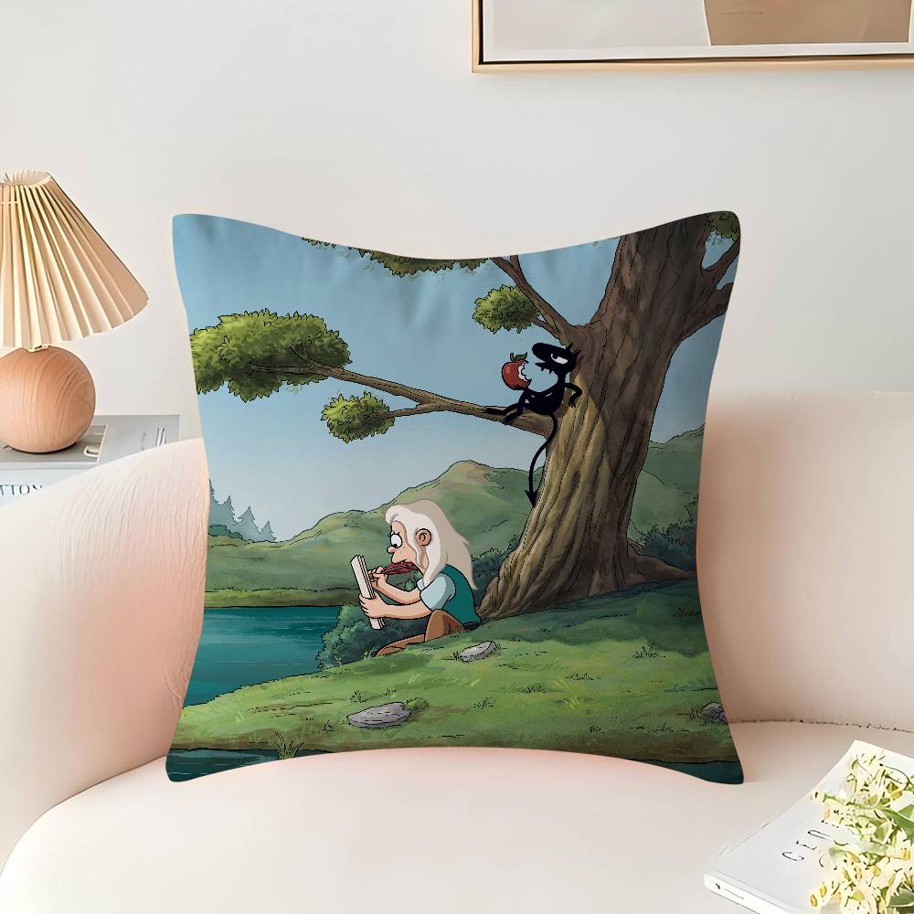 

D-РазочарованиеS Кленовый дизайн Наволочка Счастливый Осенний Урожай декор Праздничный Декор Наволочка 16x16Inch