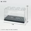 10704 10703 Building Block Doll Toy Storage Box Rectangular Acrylic Transparent Display Box