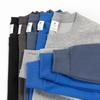 Sudadera Básica Casual Holgada de Color Sólido con Cuello Redondo para Hombre