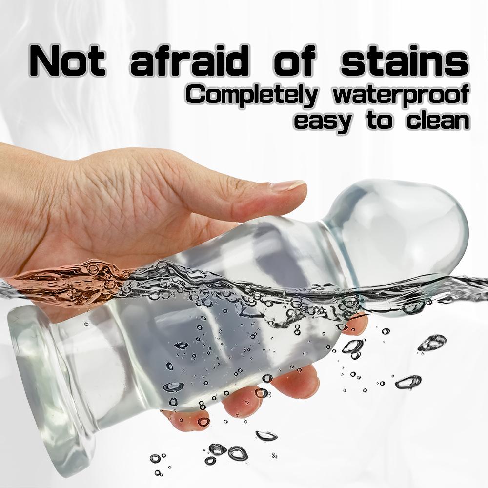 Mushroom Head Anal Plug - Stretching Trainer, Prostate Massager & SM Sex Toy for Men & Women