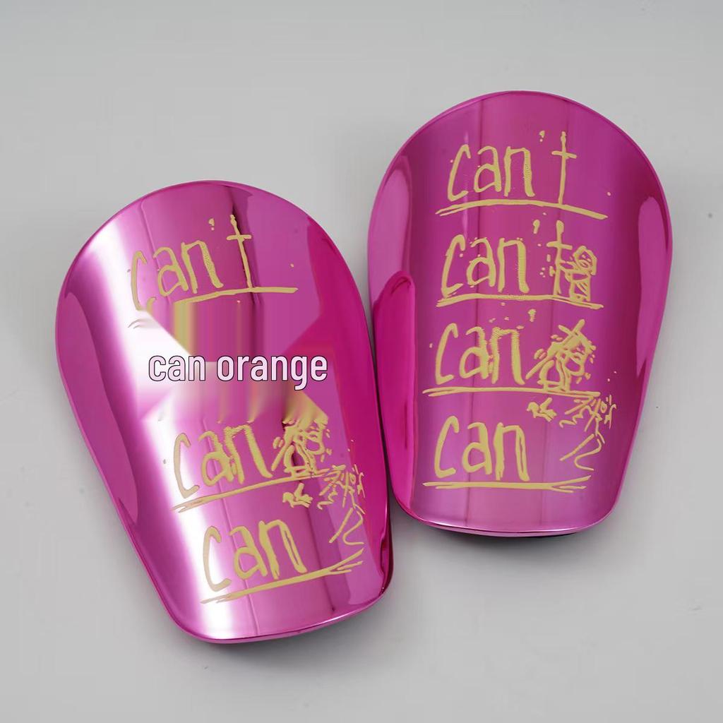 Electroplated Football Shin Guards with Plug-In Board for Protection