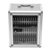 Cell Phone Locker 36 Slots Wall Mountable Phone Storage Cabinet with Mechanical Password Lock and Emergency Key for