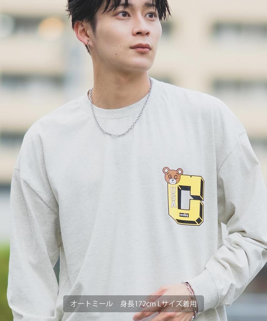 [IMPROVES] [GERRY cosby] Custom C Logo Long Sleeve T-Shirt