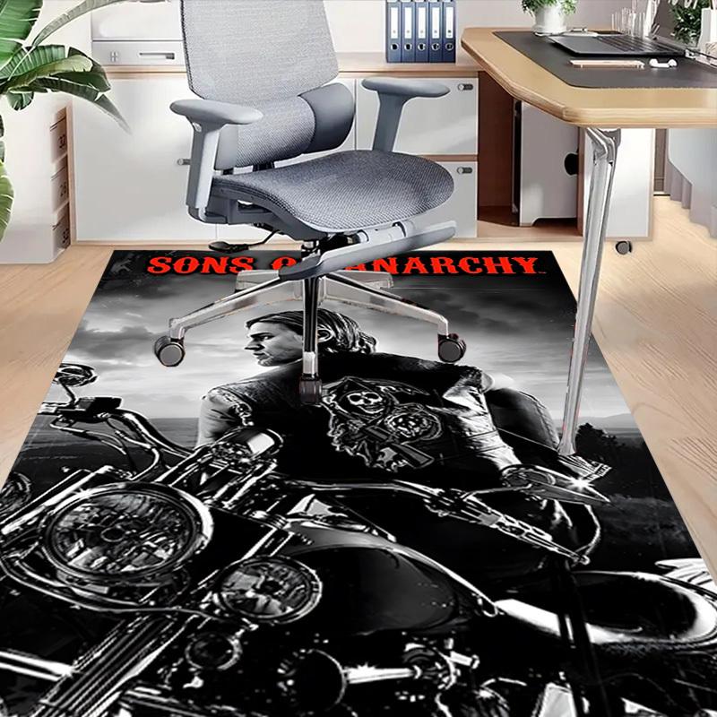 1pc SONS OF ANARCHY REAPER Carpet, Office Rug Outdoor Mat Home Decor Area Carpet Festival