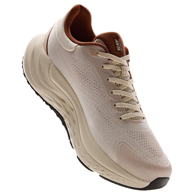 Anta Travel Step PG7 Shock Absorbing Breathable Low Top Casual Running Shoes Men Sneaker Burgundy 112435546-4