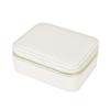 Portable Cross-Border PU Jewelry and Pill Box: Minimalist Double-Layer, Sealed Storage for Rings and Pills