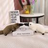 White/Grey Simulation Platypus Plush Toys 30/35/45cm Platypus Plush Doll Animal Stuffed Dolls