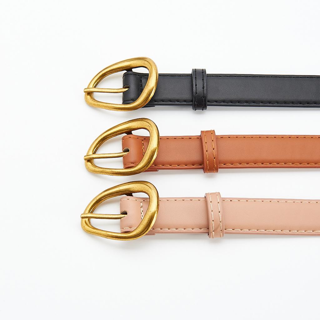 New Korean Style Fashion Belt with Business Suit Casual Jeans Ladies Trendy PU Leather Belt