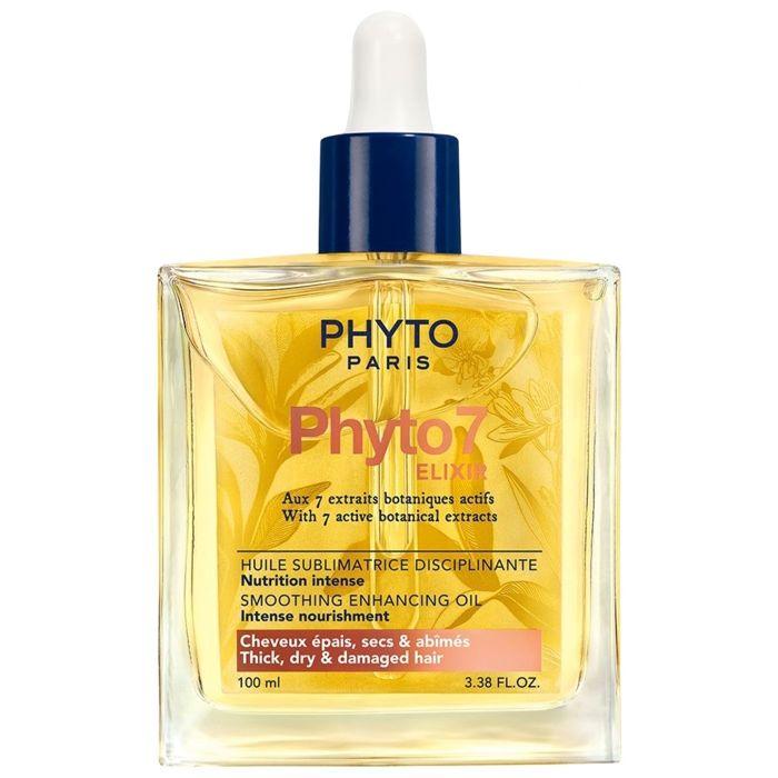 Phyto Phyto 7 Élixir Huile Sublimatrice Disciplinante Nutrition Intense 100 Ml