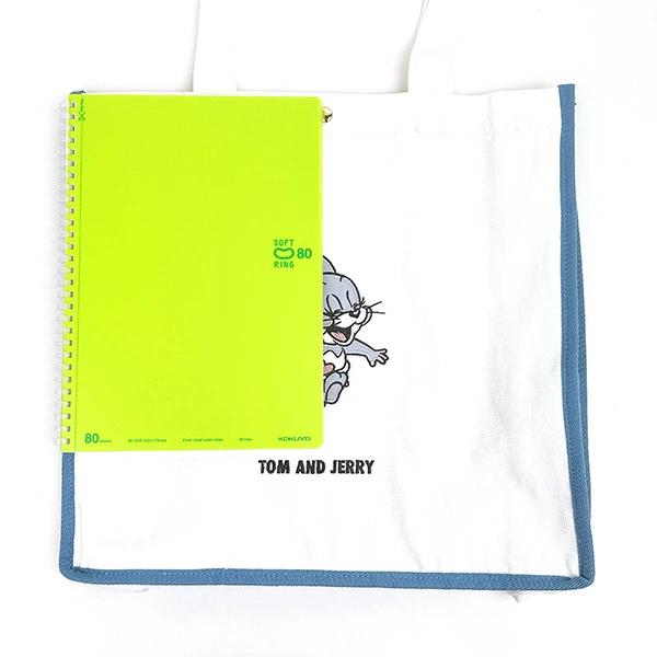 Tom and Jerry Tuffy Tiny Club Smile Tote Bag Blue Oshikatsu Bag Tom and JERRY